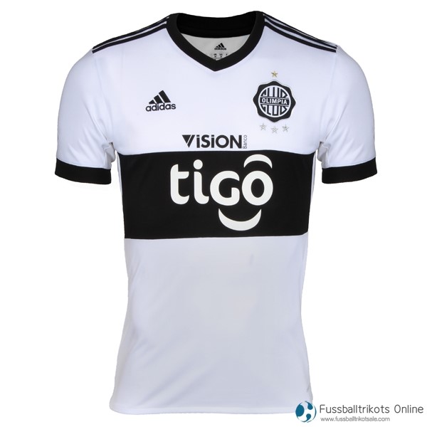 Club Olimpia Trikot Heim 2017-18 Fussballtrikots Günstig